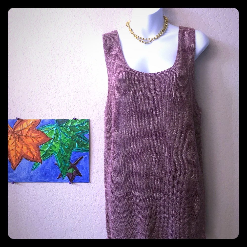 Tank top style-Lavender -Stretch